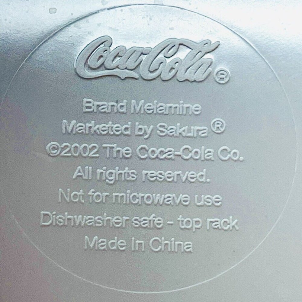 2 Coca Cola Vintage Salad Plates Advertising Retro Glamour Chic Style 1920's - Picture 6 of 7